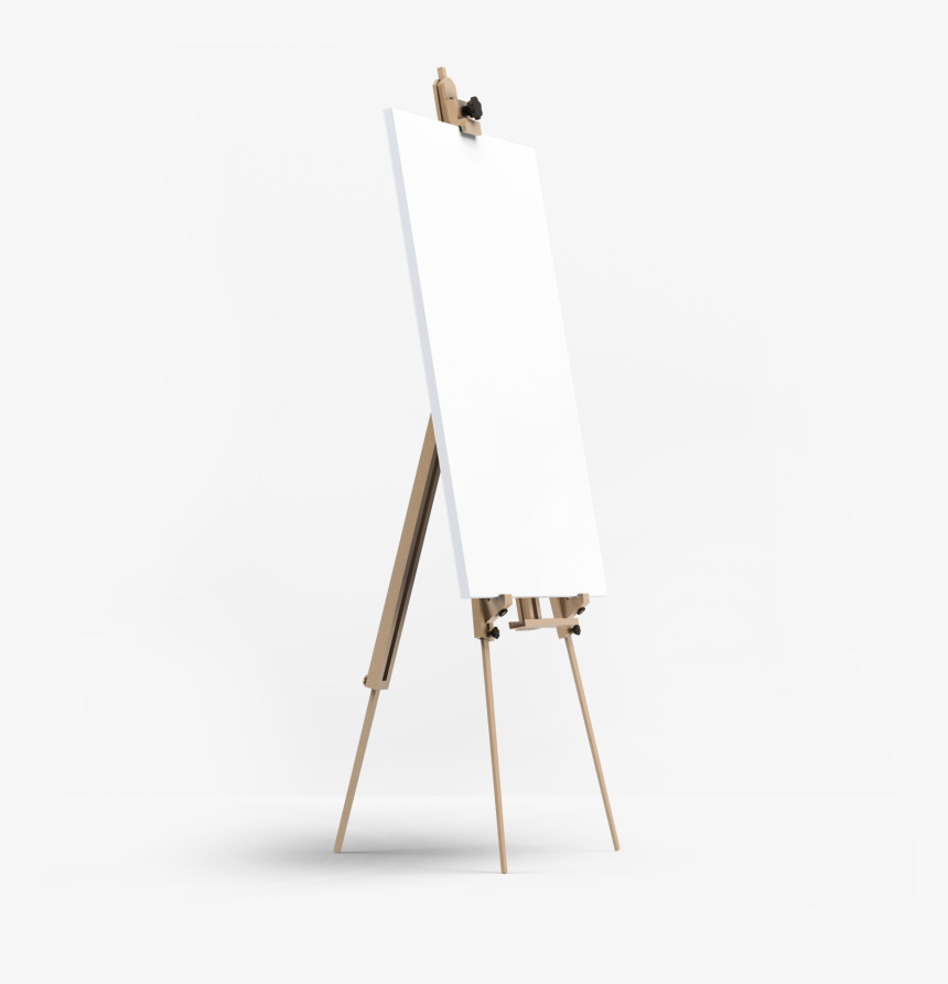 3 Art Easel Canvas Portrait - Banner, HD Png Download