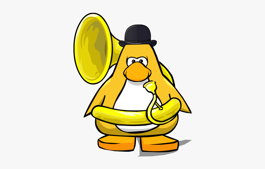 Before - Club Penguin Tuba Gang, HD Png Download