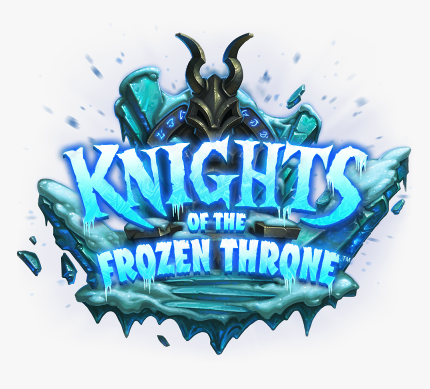 Knights Of The Frozen Throne Logo - Graphic Design, HD Png Download