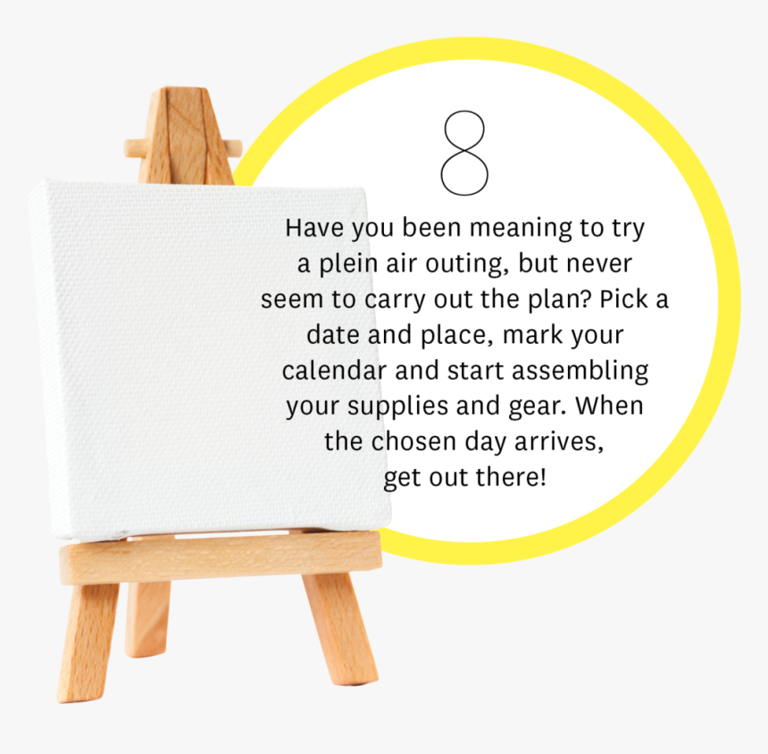 Transparent Art Easel Png - Circle, Png Download
