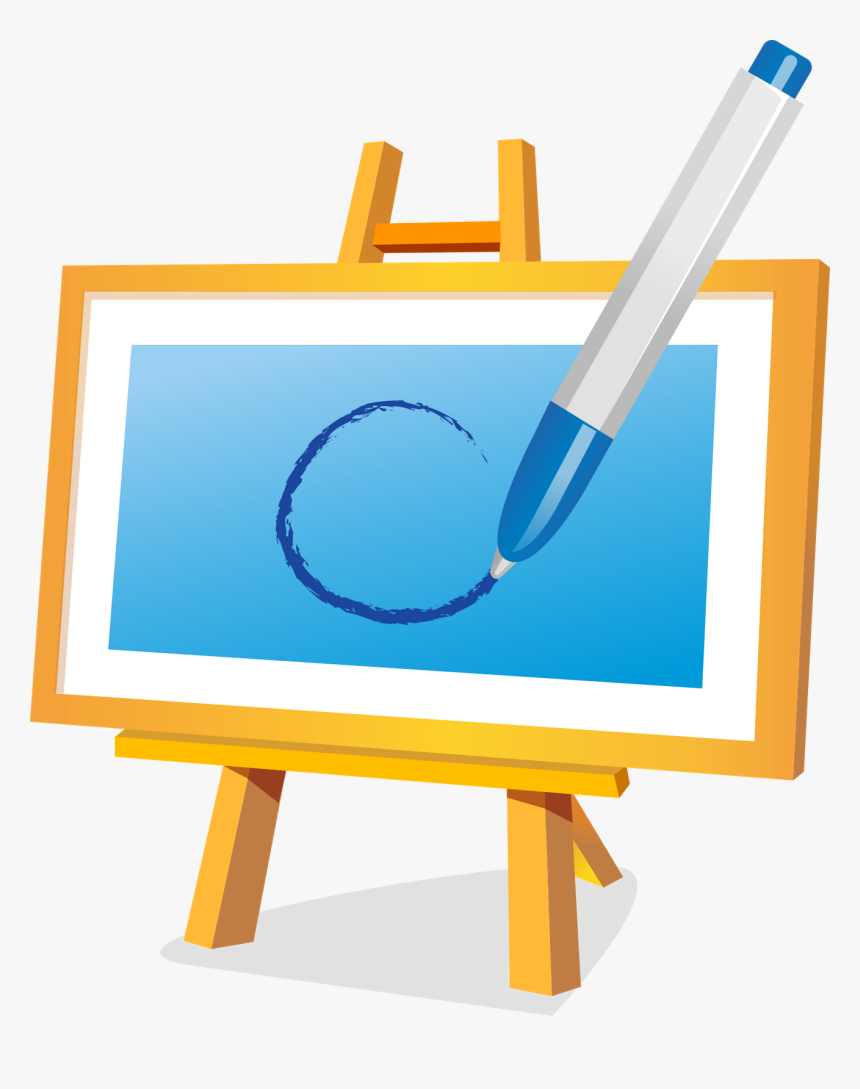 Transparent Paint Palette Clip Art - Painting Icon, HD Png Download