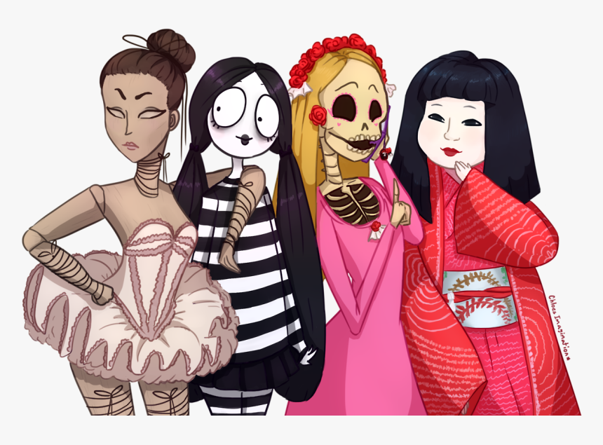 Drawlloween Mashup Day - Cartoon, HD Png Download