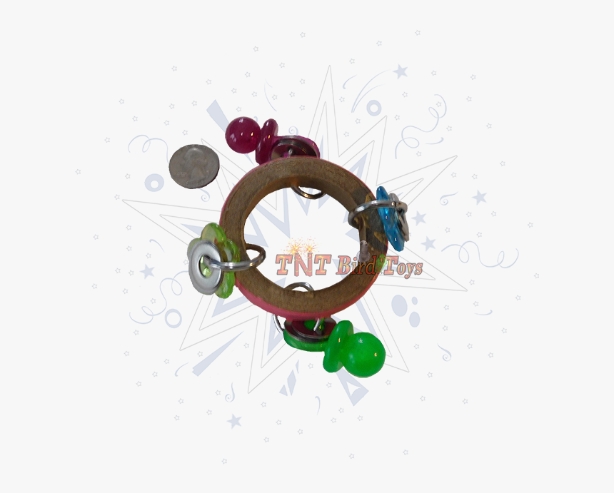 Tambourine Foot Toy - Bracelet, HD Png Download