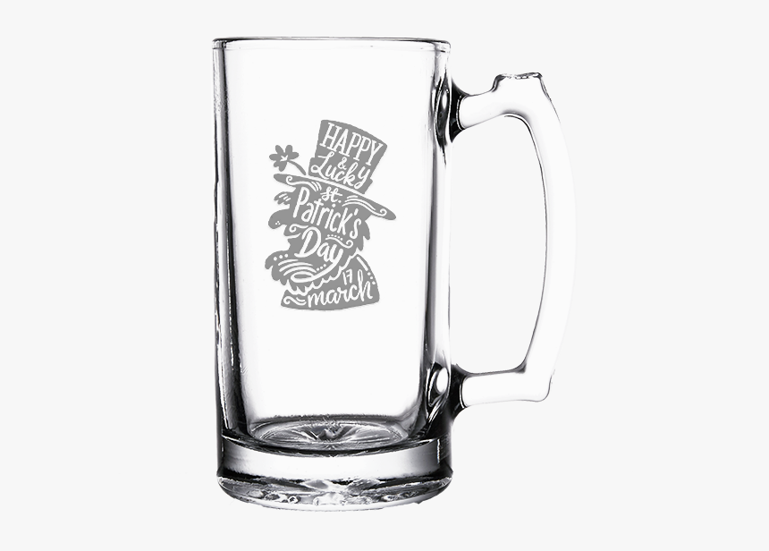 Leprechaun Saint Patrick S Day Beer Mug 
title Leprechaun - Beer Mug Glass, HD Png Download