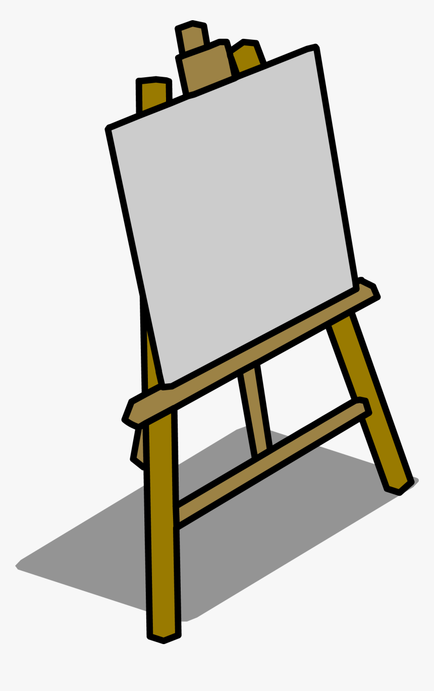Transparent Painting Easel Clipart - Caballete Dibujo Png, Png Download