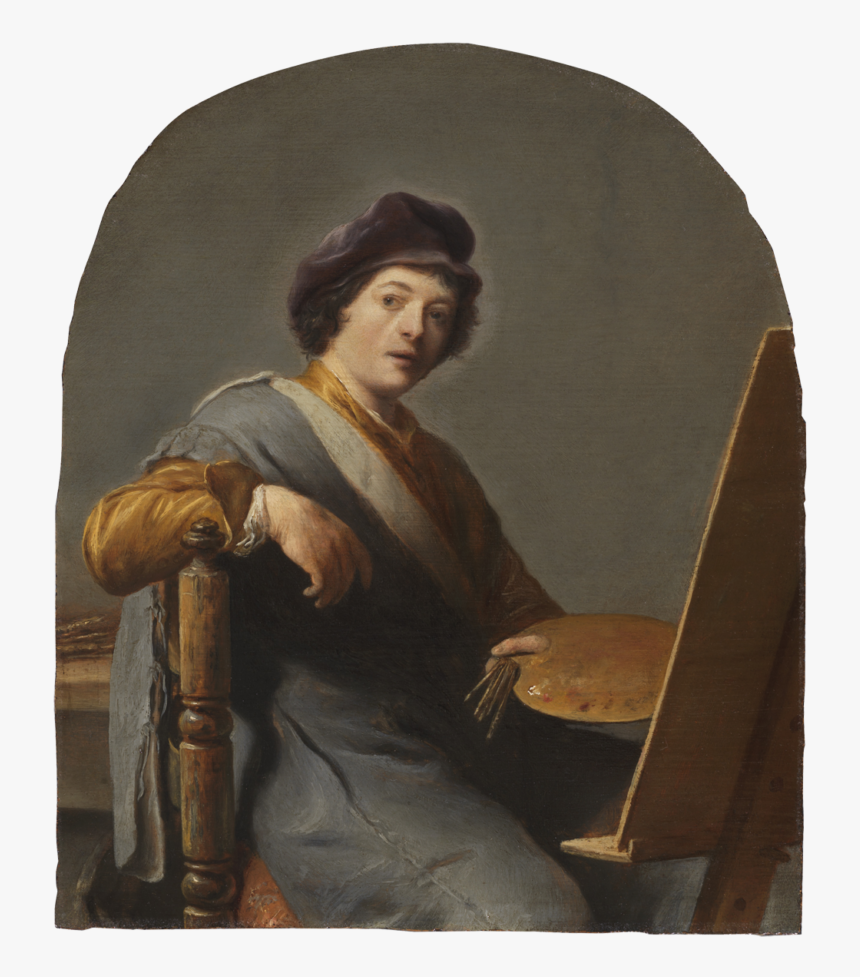Artist Self Portrait Canvas, HD Png Download