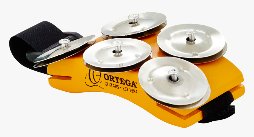 Ortega Guitars Ossft Singer/songwriter Foot Tambourine, HD Png Download