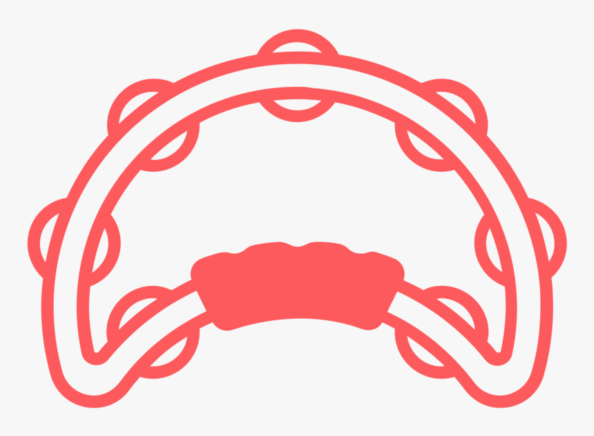 Transparent Tambourine Png - Icon, Png Download