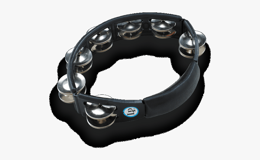 Latin Percussion Cyclops Hand Held Tambourine Black - Pandereta, HD Png Download
