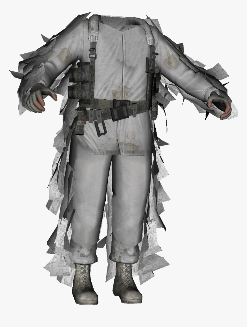 Png Call Of Duty Ghillie Suit Sniper - Modern Warfare Remastered Ghillie Suit, Transparent Png