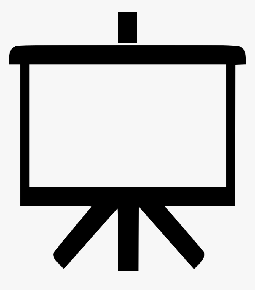 Easel - Projection Icon, HD Png Download