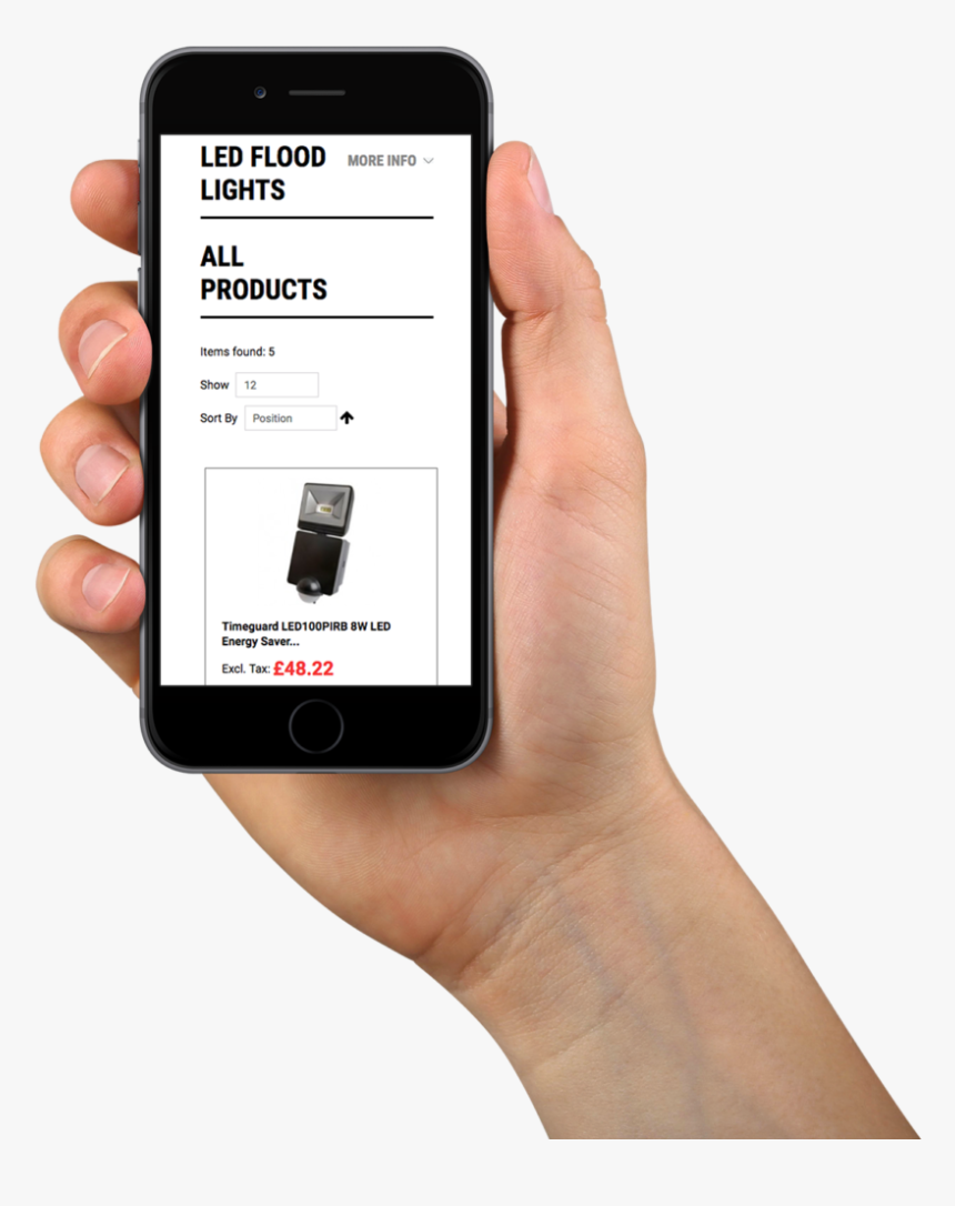 Ew Iphone Hand - Hand With Mobile Gps Png, Transparent Png