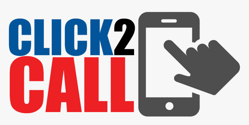 Click2call Logo - Click To Call Logo, HD Png Download
