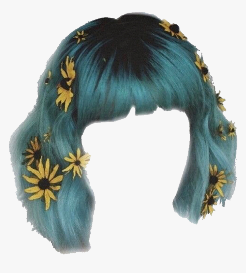 #moodboard #aesthetic #niche #hair #haircut #short - Short Colorful Hair Png, Transparent Png