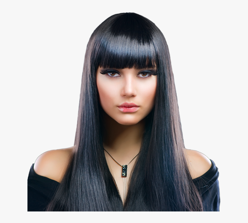 Black Long Haired Women Hd Png Download Transparent Png Image