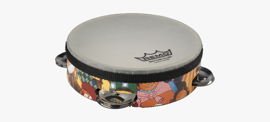 Remo Tambourine Rhythm Club 6 Inch Pre Tuned With 4 - Remo Kids Tambourine, HD Png Download