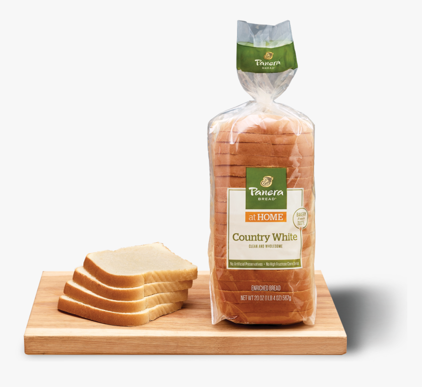 Country White Sliced Bread 
		 Srcset Data - Panera Honey Wheat Bread, HD Png Download