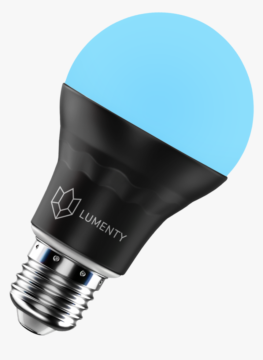 Transparent Green Light Bulb Png - Compact Fluorescent Lamp, Png Download