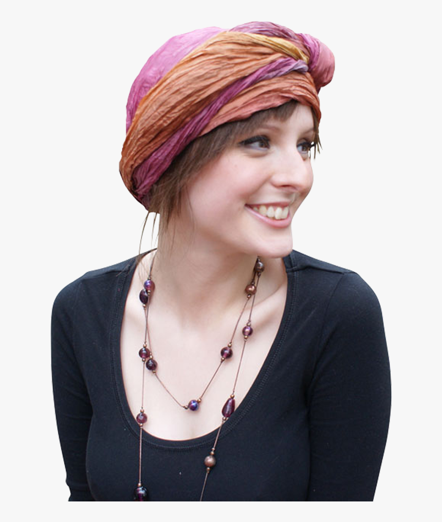 Real Hair Fringe Bangs On Elastic Alice Band - Woman, HD Png Download