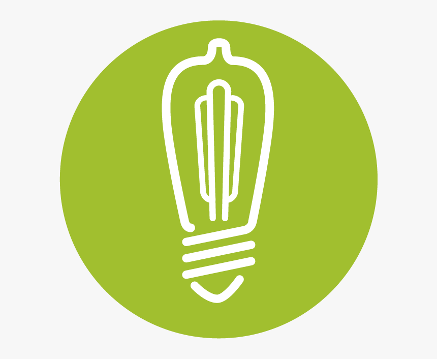 Green Light Bulb Png, Transparent Png