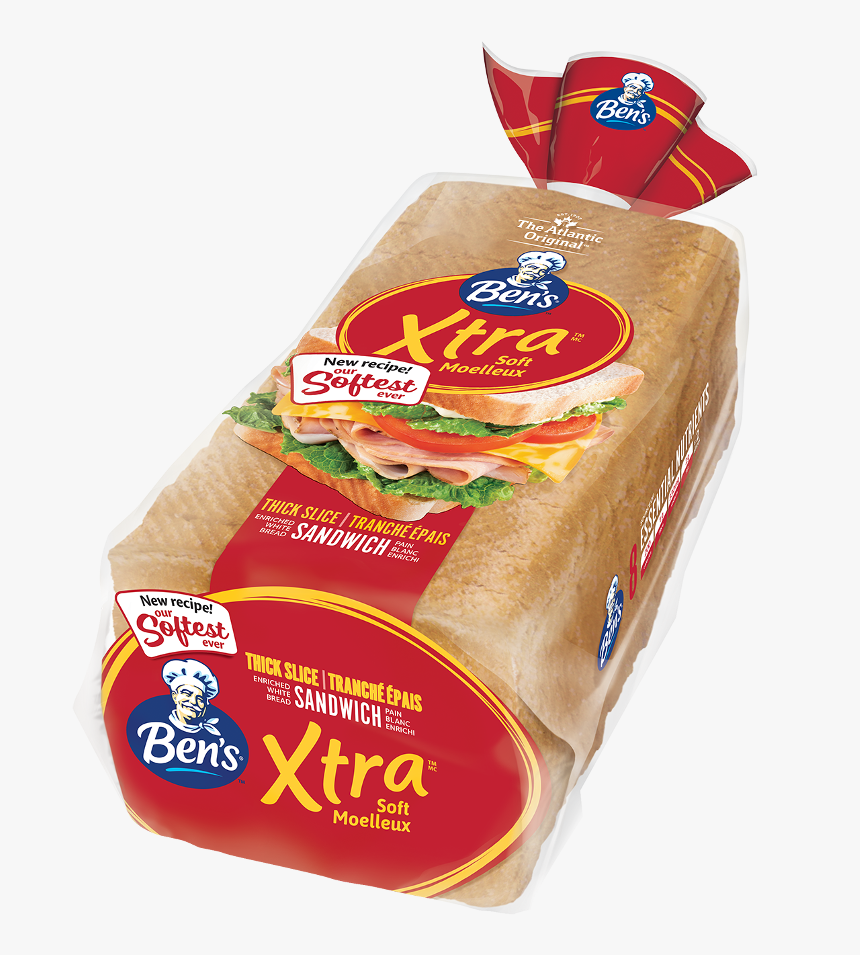 Ben S® Xtra White Thick Sandwich Bread - Thick Slice White Bread, HD Png Download