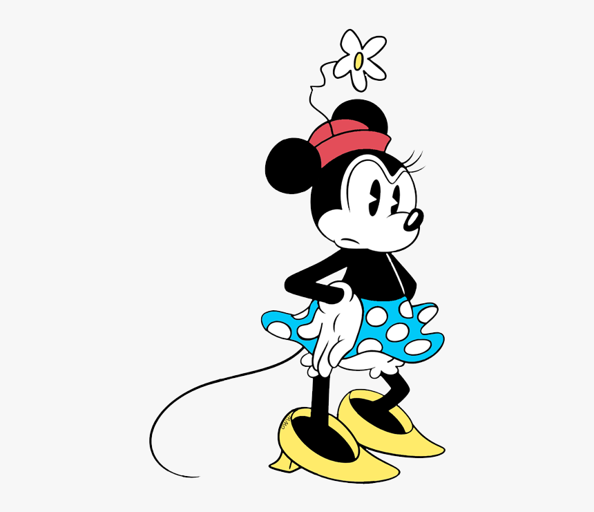 Minnie Mouse Disney Clips, HD Png Download