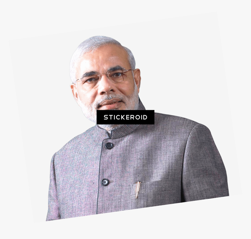 Narendra Modi Grey Front - Narendra Modi, HD Png Download