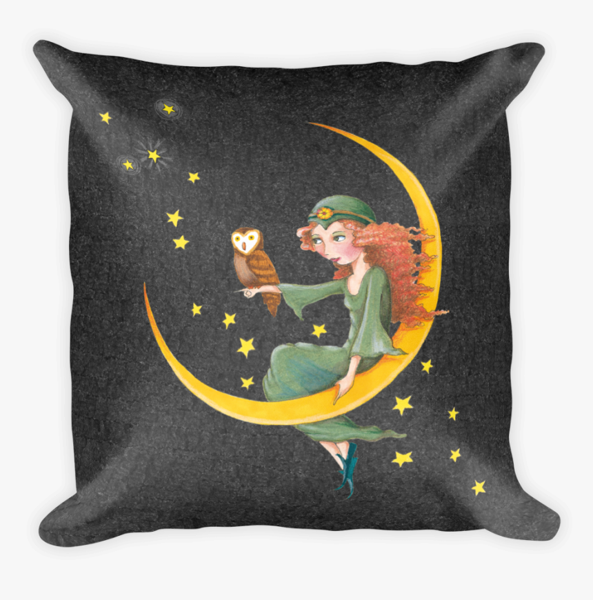 Flying On The Moon - Pillow, HD Png Download