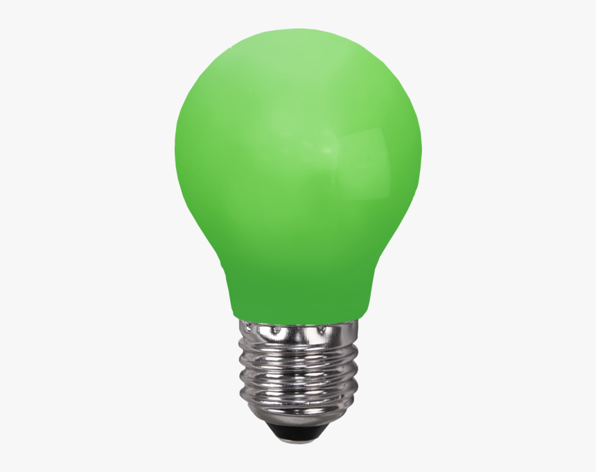 Led Lamp E27 A55 Outdoor Lighting - Yellow Bulb Led Png, Transparent Png