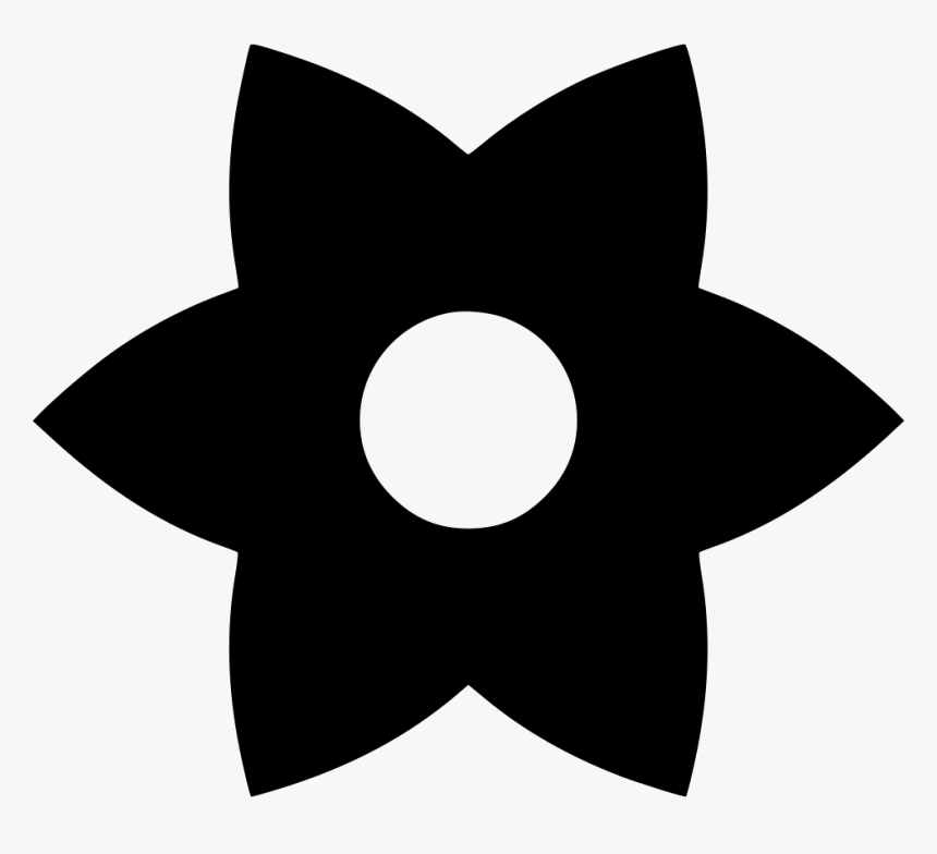 Flower Bud - Slack Black Icon Png, Transparent Png