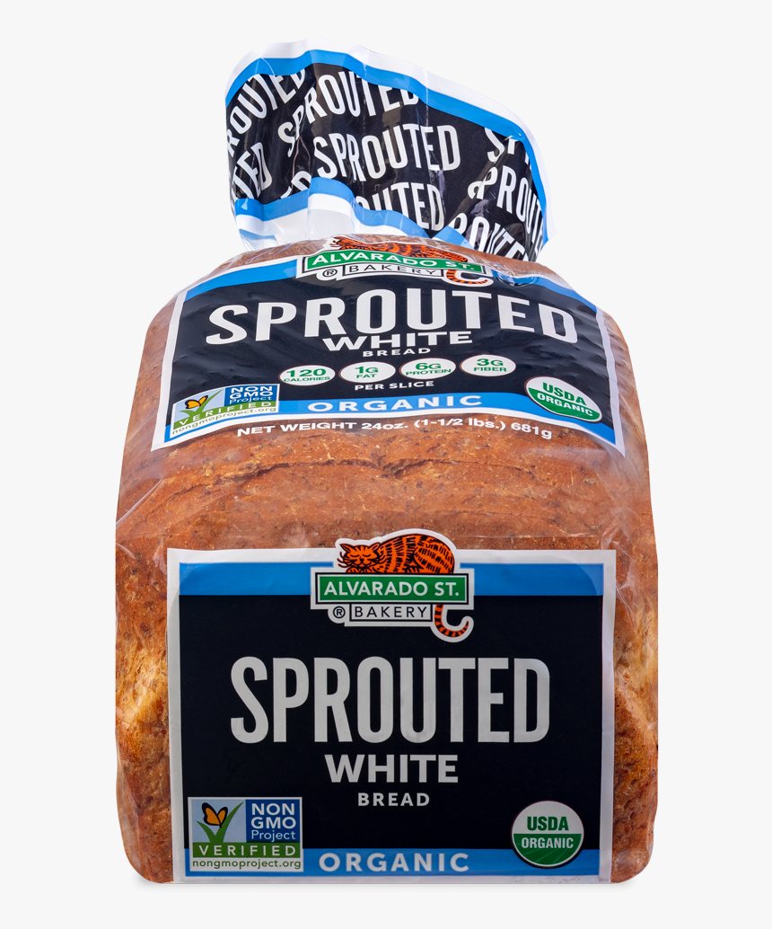 Organic Sprouted White Bread, HD Png Download