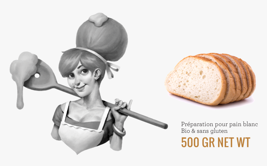 Flour Mix For White Bread , Png Download - Bread Flour, Transparent Png