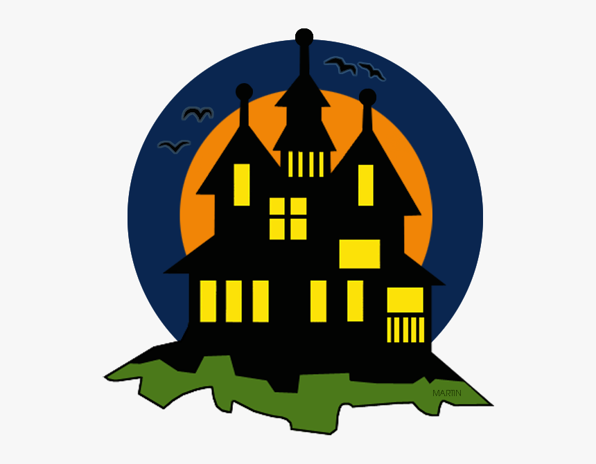 Haunted House Clipart, HD Png Download