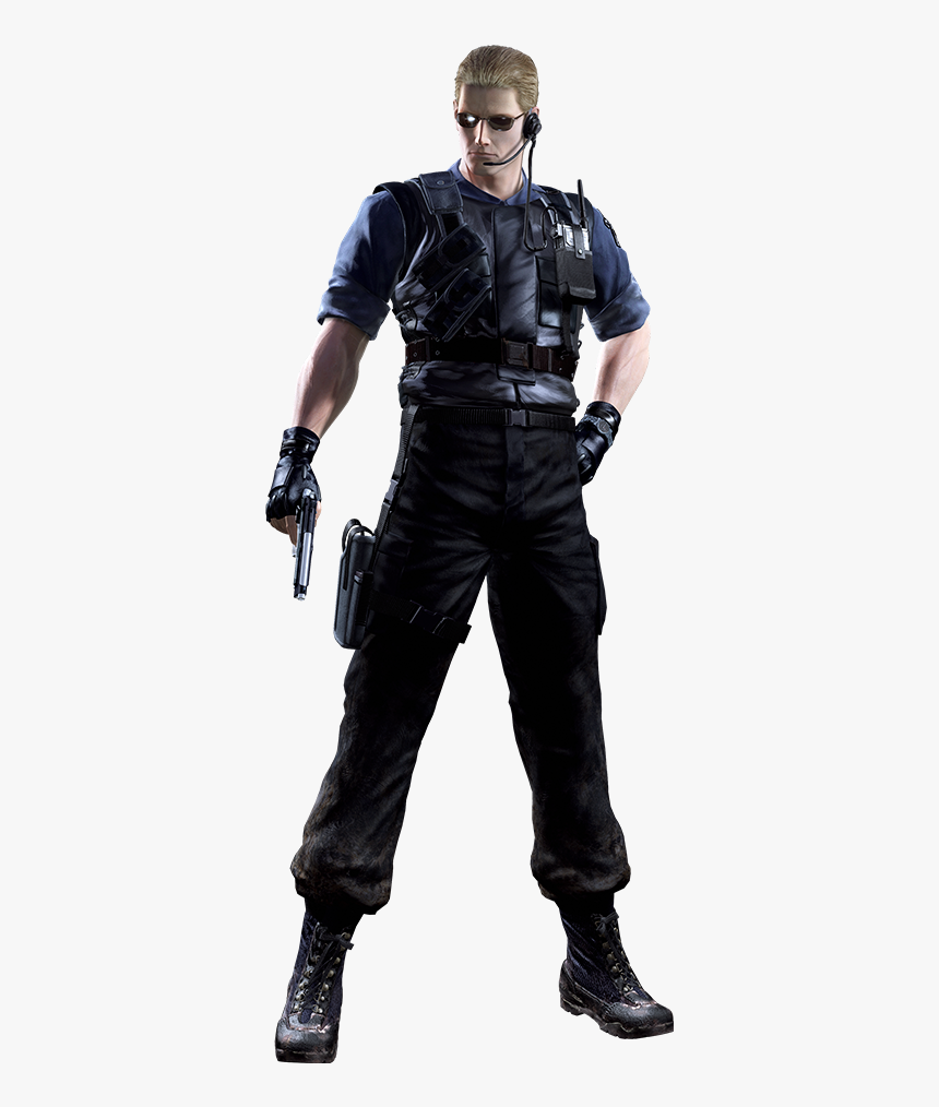 Resident Evil Wesker - Resident Evil Remake Wesker, HD Png Download