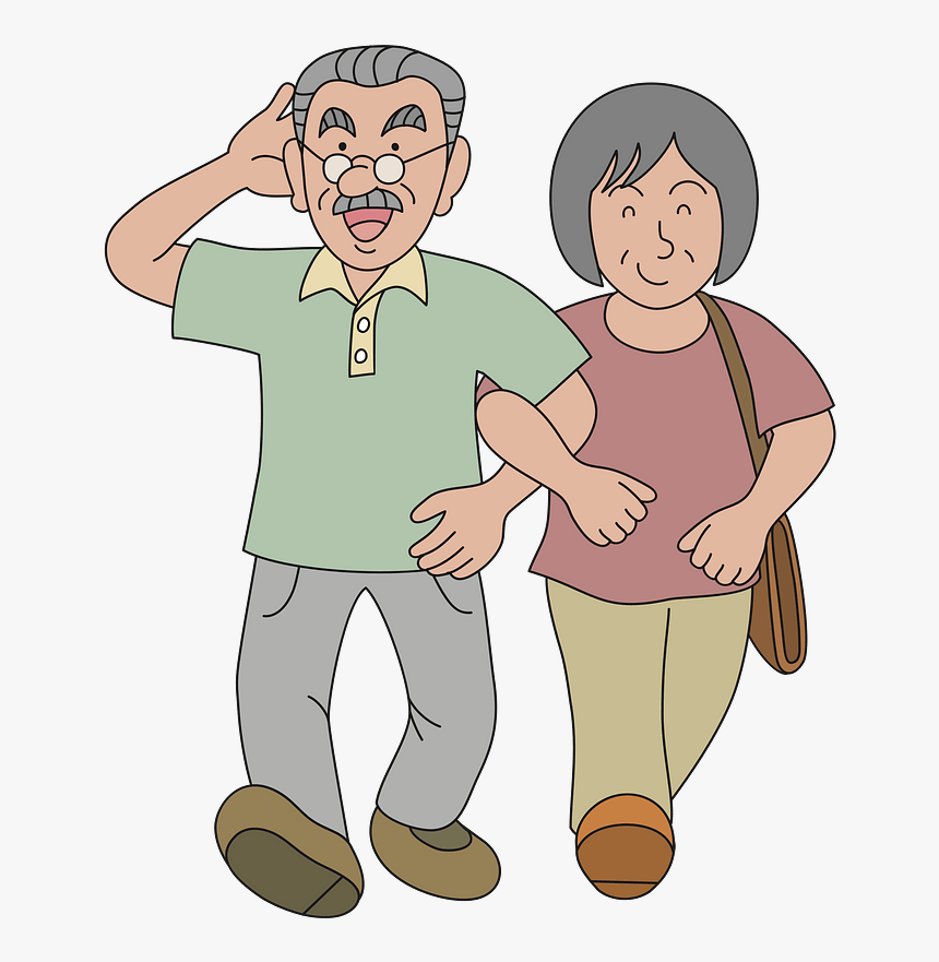 Emotion,art,play - Couple Walking Clipart Png, Transparent Png