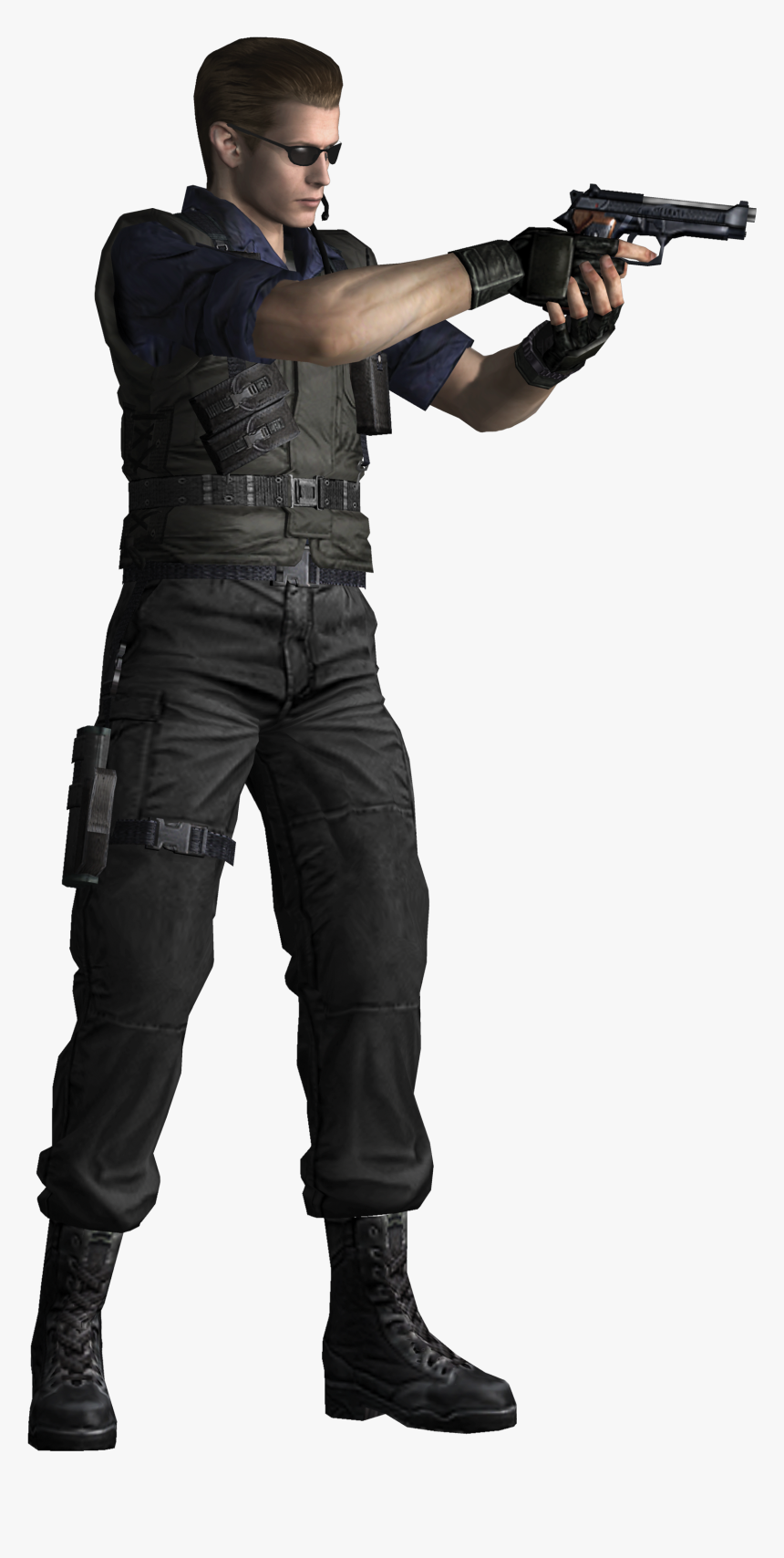 Albert Wesker Resident Evil Remake, HD Png Download