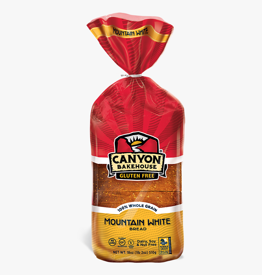 Canyon Bakehouse Mountain White Bread 
 Title Canyon - Canyon Bakehouse Gluten Free Bread, HD Png Download