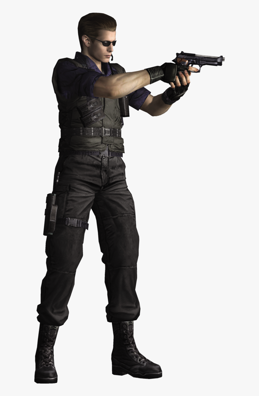 Transparent Wwe John Cena Png - Resident Evil Remake Albert Wesker, Png Download