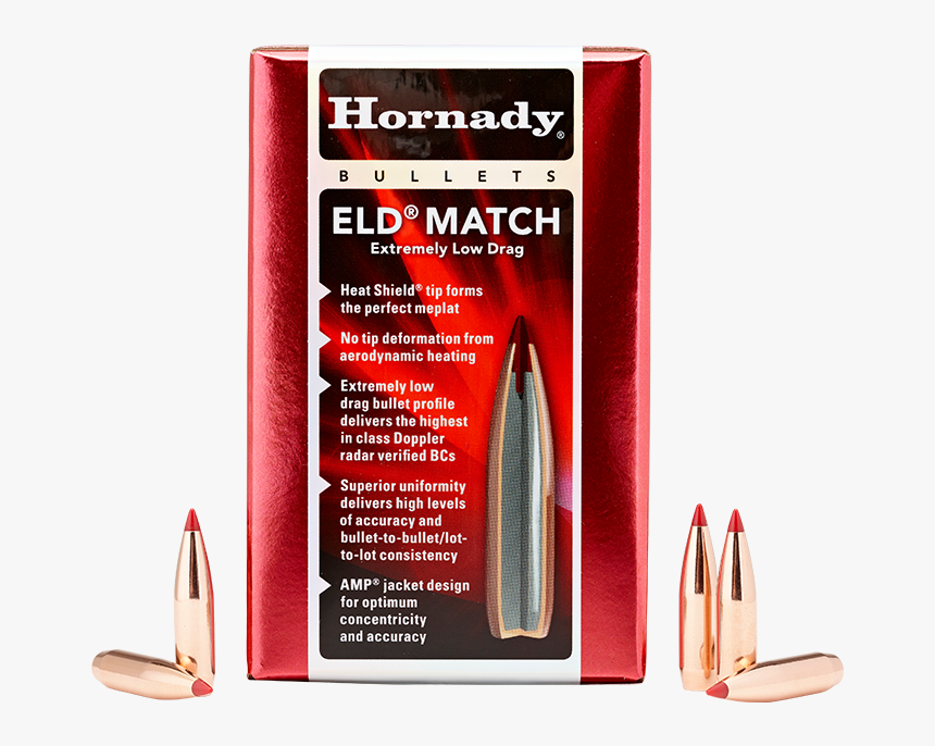 Clip Art Hornady Manufacturing Inc Eld - Hornady Eld Match 308 155, HD Png Download