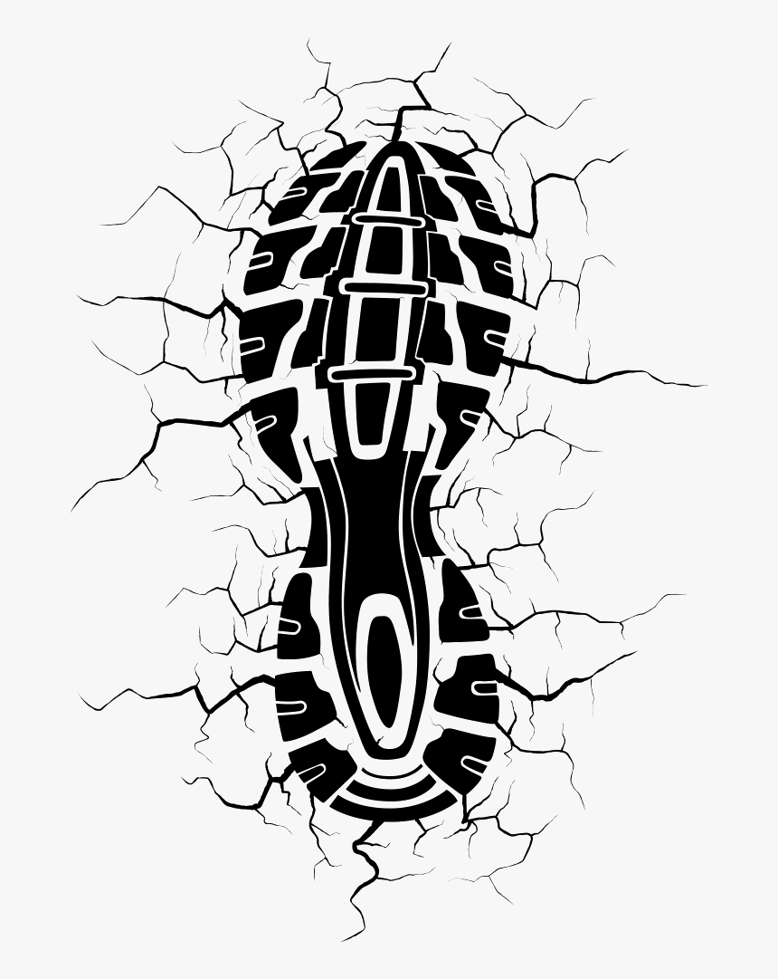 Dinosaur Footprints Reservation Clip Art - Shoe Prints, HD Png Download