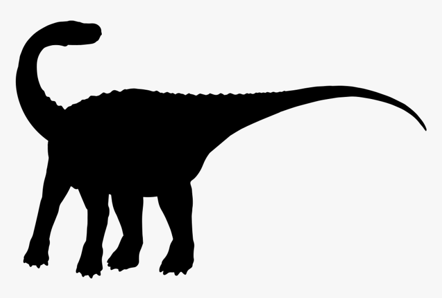 Magyarosaurus Dinosaur Shape - Dinosaur Shape Png, Transparent Png