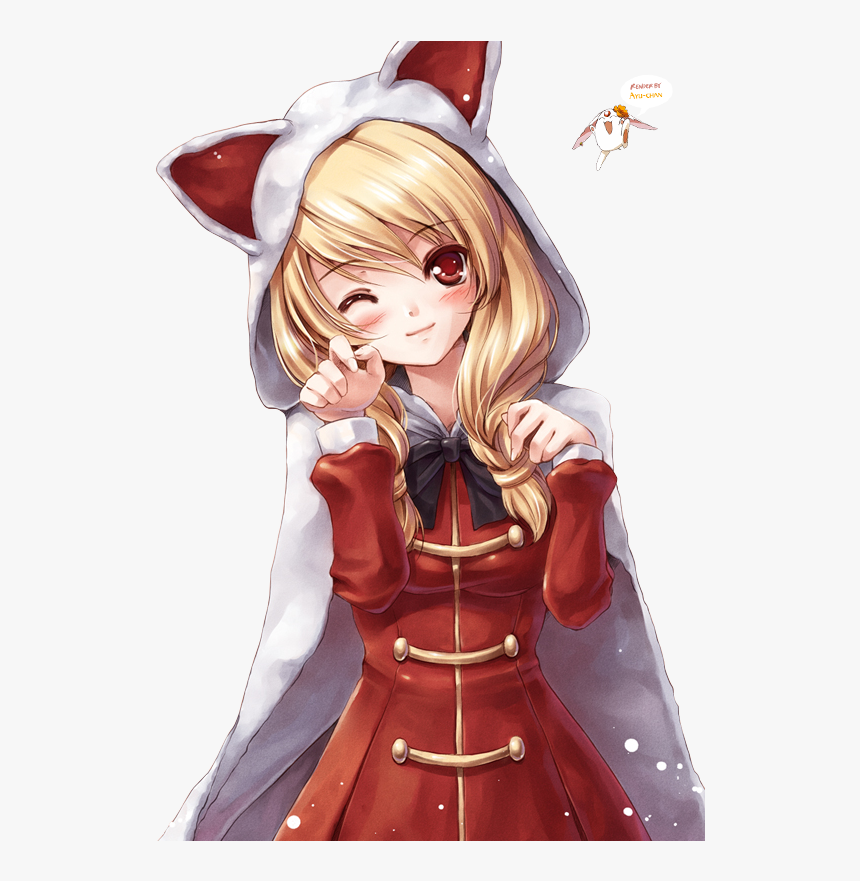 Anime Cat Girl Png, Transparent Png