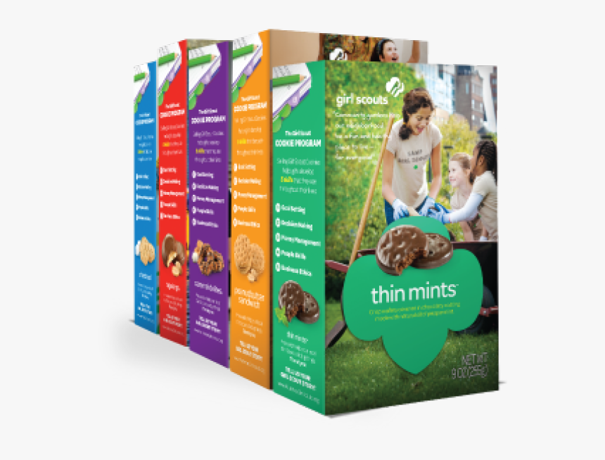 Best Girl Scout Cookies Box, HD Png Download