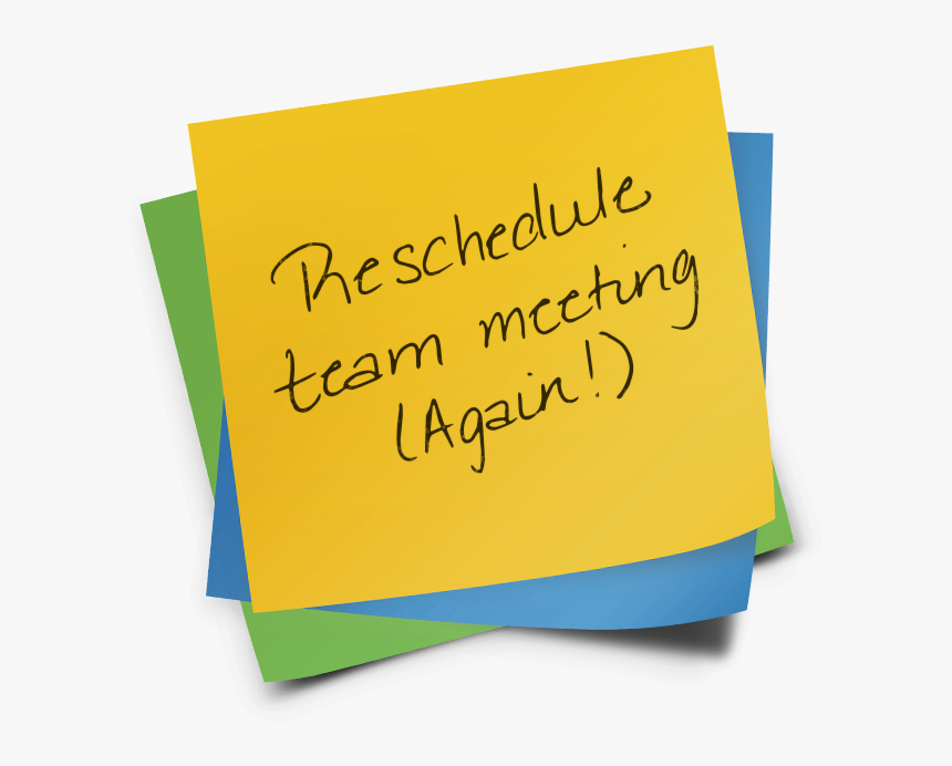 Transparent Post It Note Png - Paper, Png Download