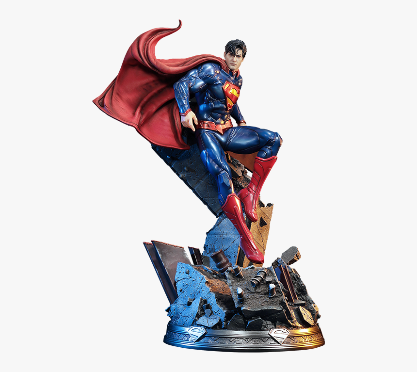 Superman Statue, HD Png Download