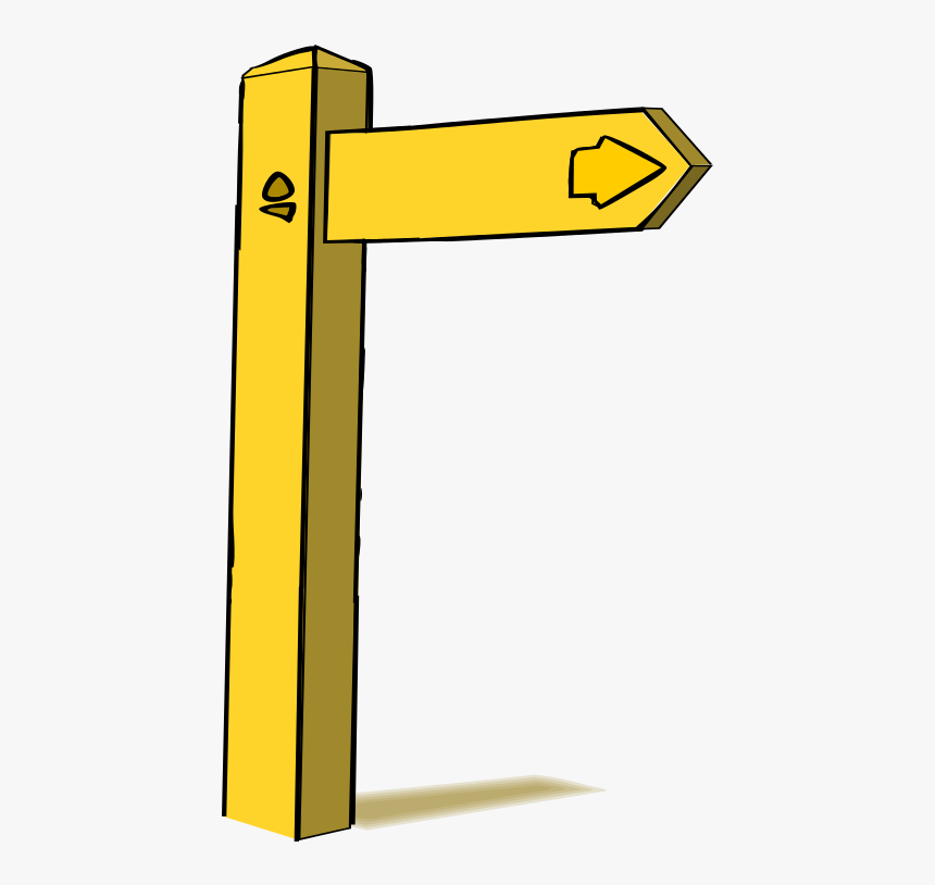 Post Clip Art Clipart Post-it Note Clip Art - Sign Post Clip Art, HD Png Download