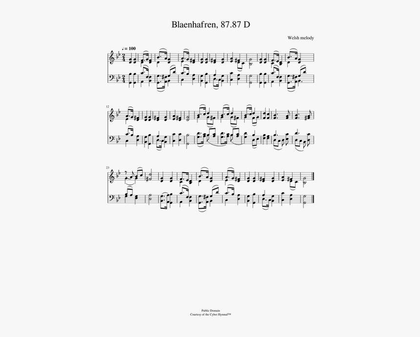 Gavotte In G Minor Violin Sheet Music, HD Png Download