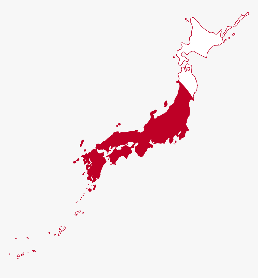 Transparent Wanted Clipart - Japan Map Png Vector, Png Download