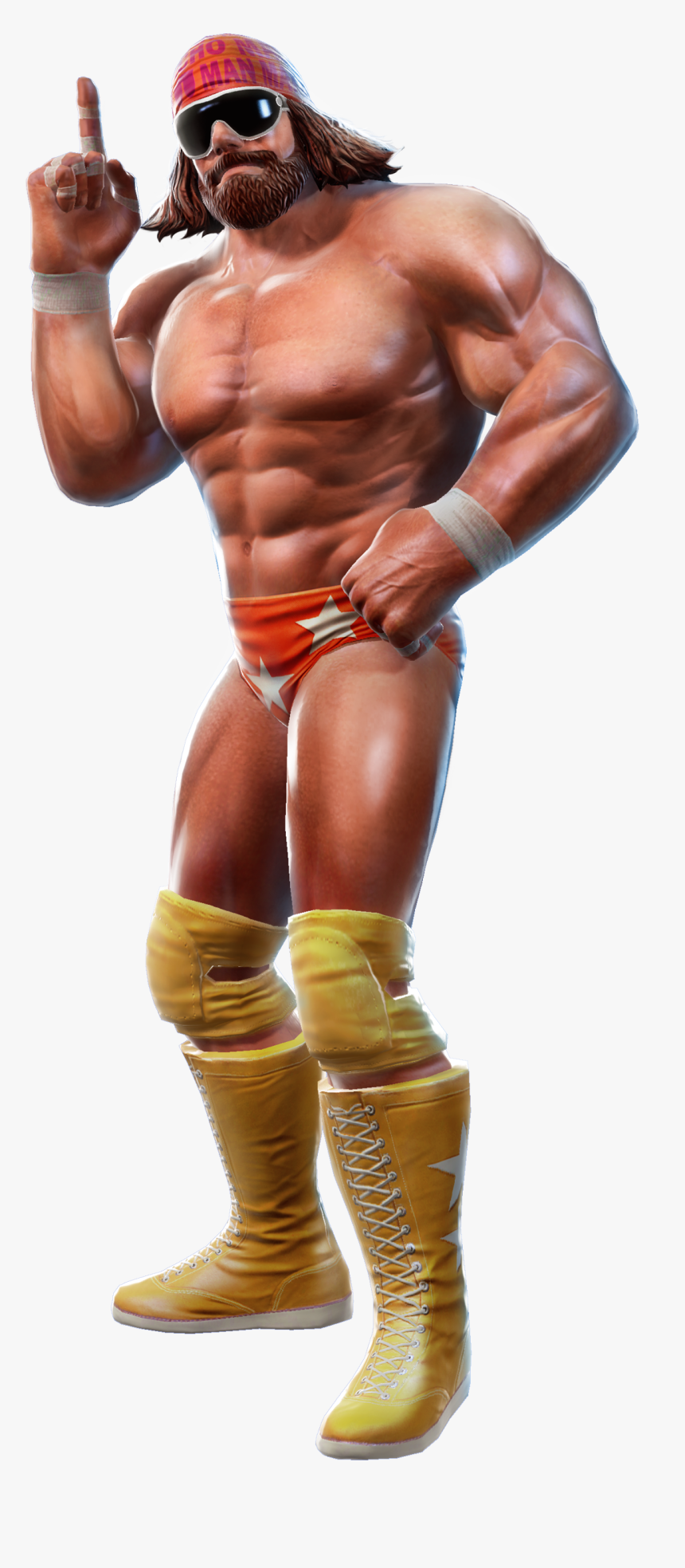 Macho Man Wrestler Png - Pop Out At Your Party, Transparent Png