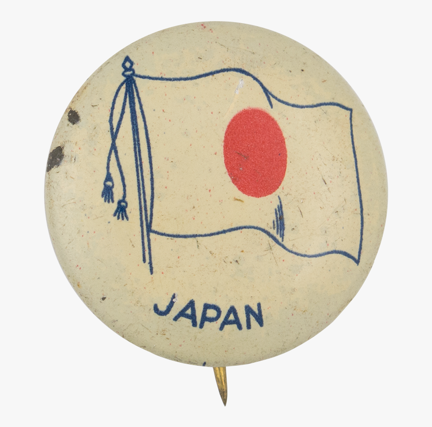 Japan Flag Art Button Museum - Cartoon, HD Png Download